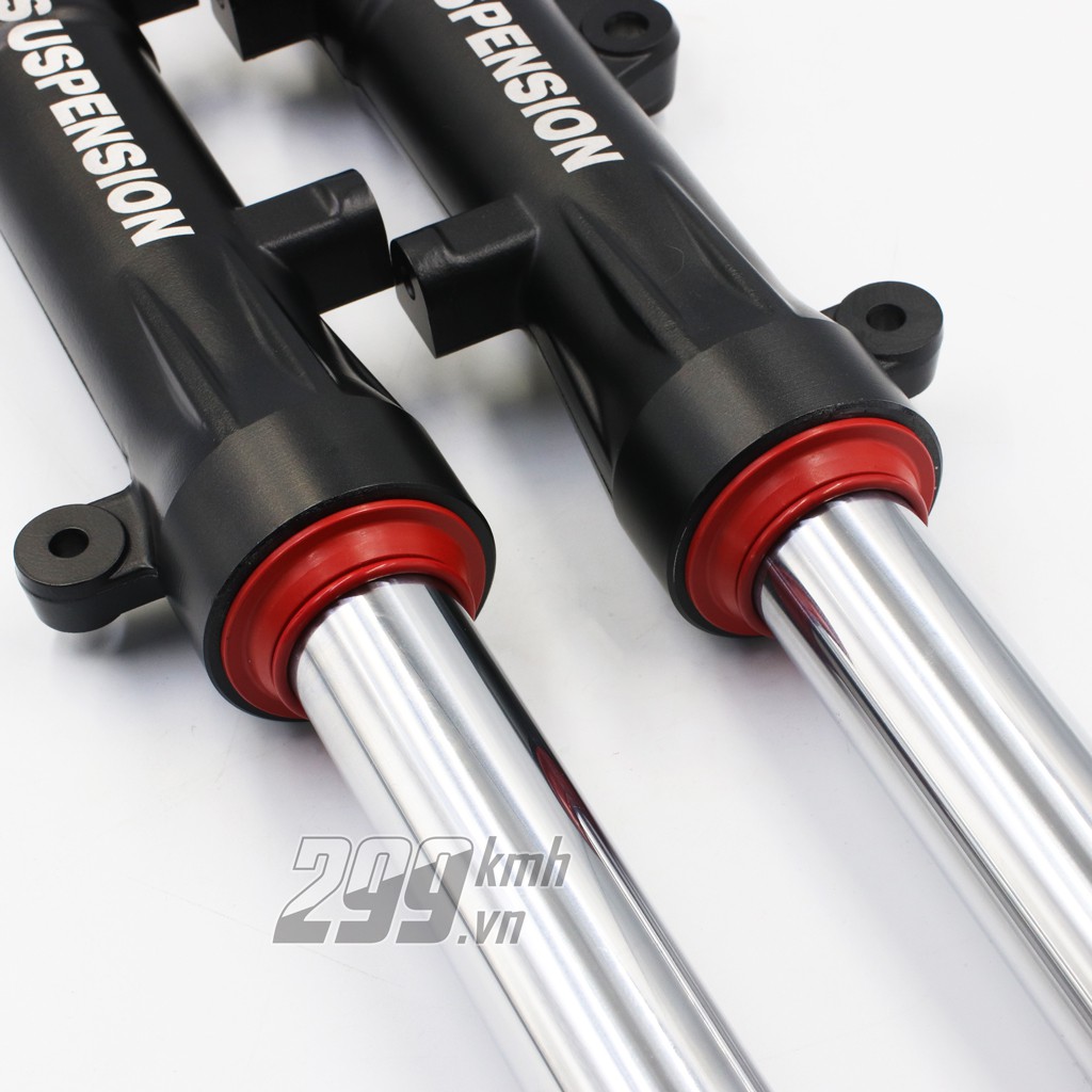 Bộ phuộc trước LCM Racing thay thế như zin dành cho xe Honda Winner X - Ti trắng