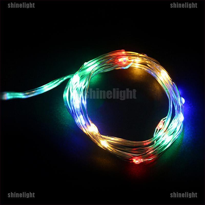 2m Dây Đèn LED 20 Bóng / 3m 30 Bóng mini Có Cổng Sạc USB