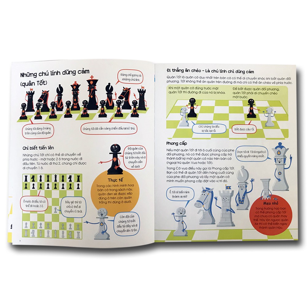 Sách - Chơi cờ vua cho bé (Bộ 3 quyển)