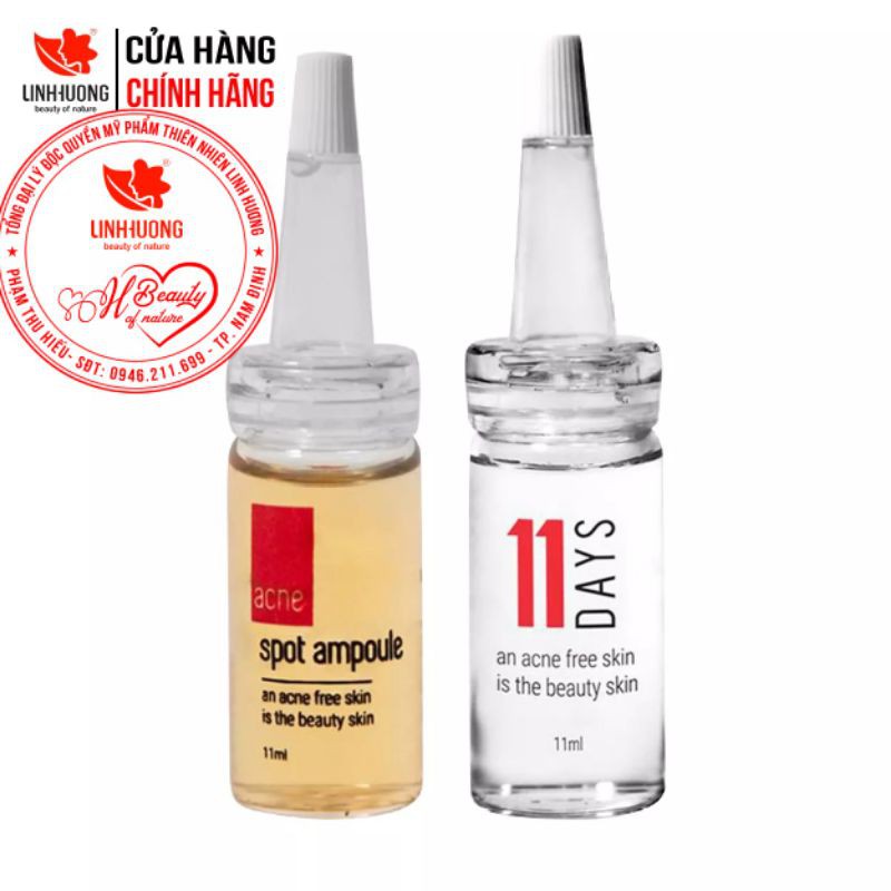 BỘ SERUM DƯỠNG DA CAO CẤP LINH HƯƠNG PURITY SKIN 11ML [Chính Hãng 100%]