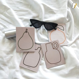 [Hàng có sẵn] Giấy note hình vẽ Two Sister