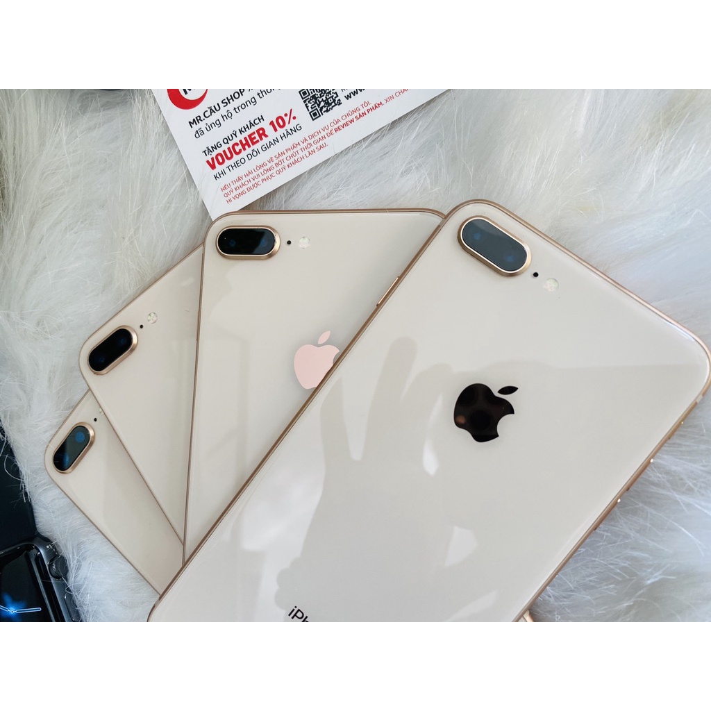 Điện thoại iPhone 8 Plus 64GB Quốc Tế  Zin 99% như Mới Ram 3Gb CPU A11 Tặng Phụ Kiện Ốp lưng Kính Cường Lực