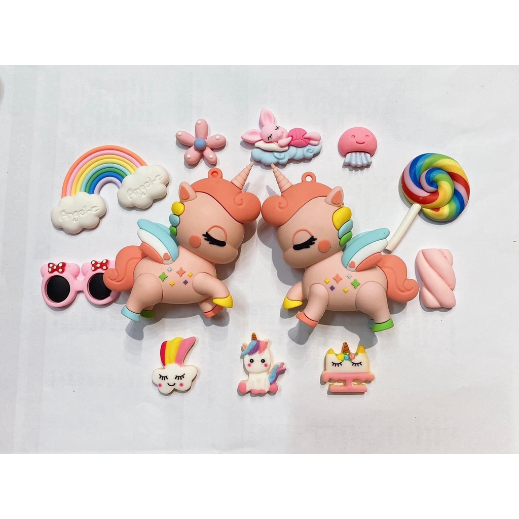 Set Charm /Jibitz gắn dép CROCS hàng cao cấp con to