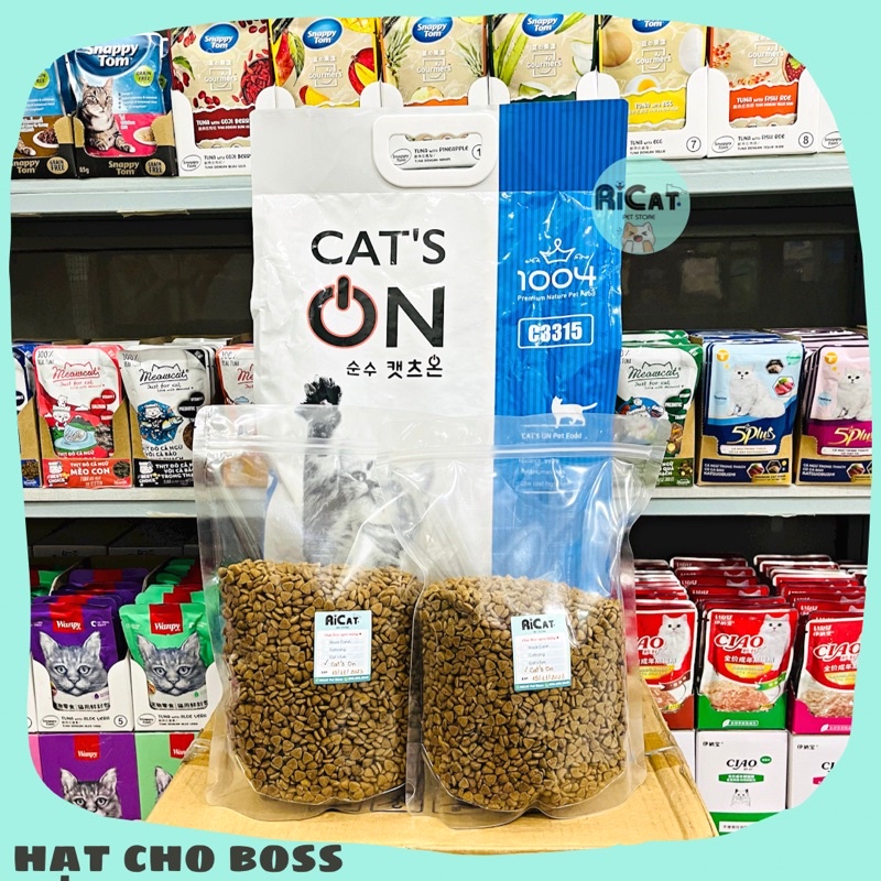 Thức Ăn Hạt CATS ON Bao 5kg Cho Mèo | Hạt CatsOn Ngăn Ngừa Bệnh Đường Ruột