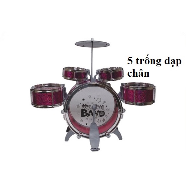Bộ trống jazz Drum Set 5 trống cho bé