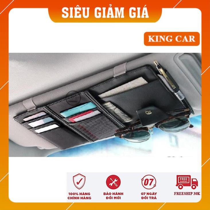 Ví da trên ô tô, ví da đa năng chuyên dụng trên ô tô - sang trọng, tiện lợi - Shop KingCar