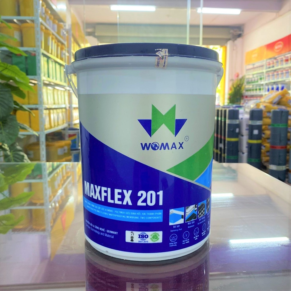 Maxflex 201 - 5kg - Chống thấm 2 thành phần gốc xi măng polymer