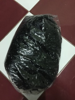 1KG Thun dẻo màu đen cột tóc