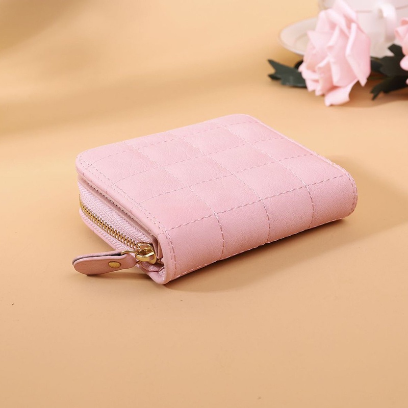 Ví Mini Có Khóa Kéo Thêu Họa Tiết Xinh Xắn Cho Nữ JP5