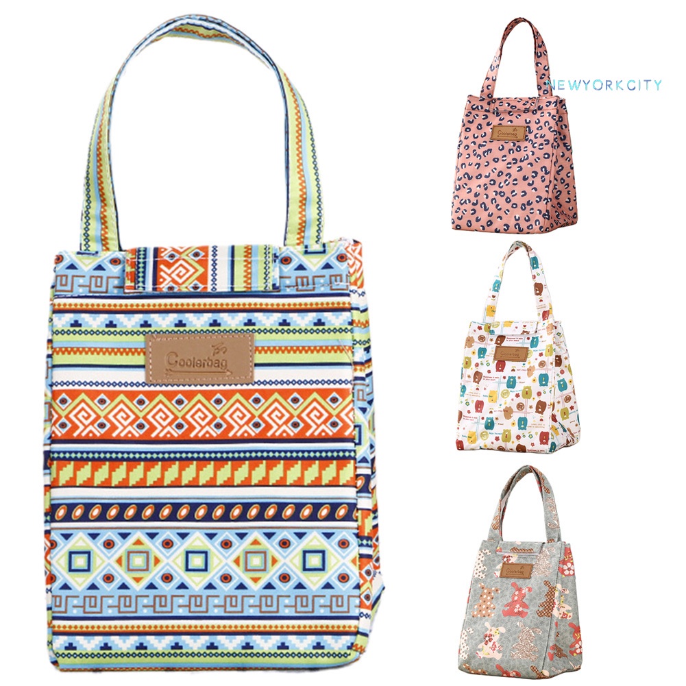 Túi Giữ Nhiệt Đựng Hộp Cơm Trưa Tiện Dụng Giá Đỡ