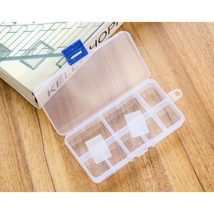 Hộp đựng đồ 10 ngăn trong suốt 1253