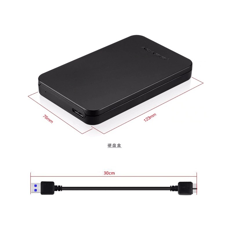 HDD Box 2.5'' ACASIS FA-07US USB 3.0 - Hộp Đựng Ổ Cứng Laptop | WebRaoVat - webraovat.net.vn