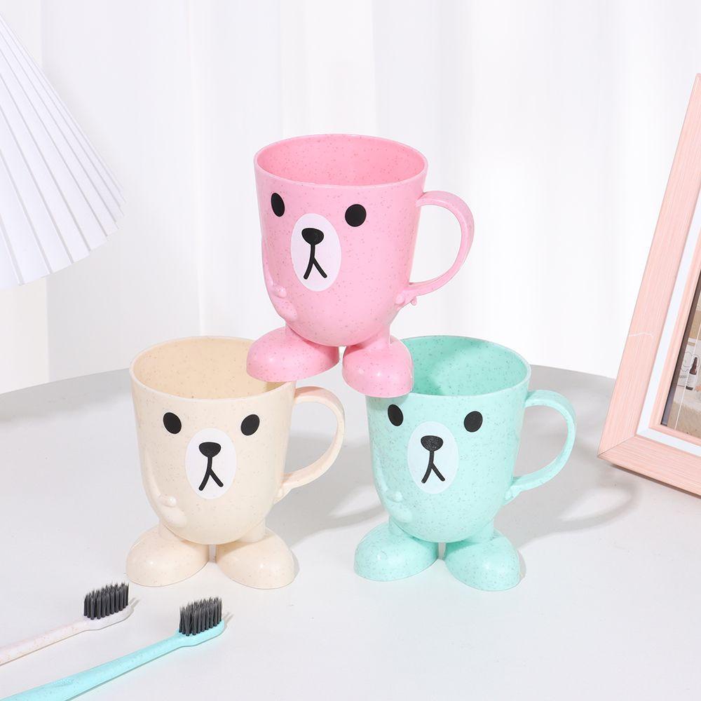JANE Cốc Đựng Bàn Chải Đánh Răng Chống Rơi Vỡ Thiết Kế Dễ Thương Tiện
