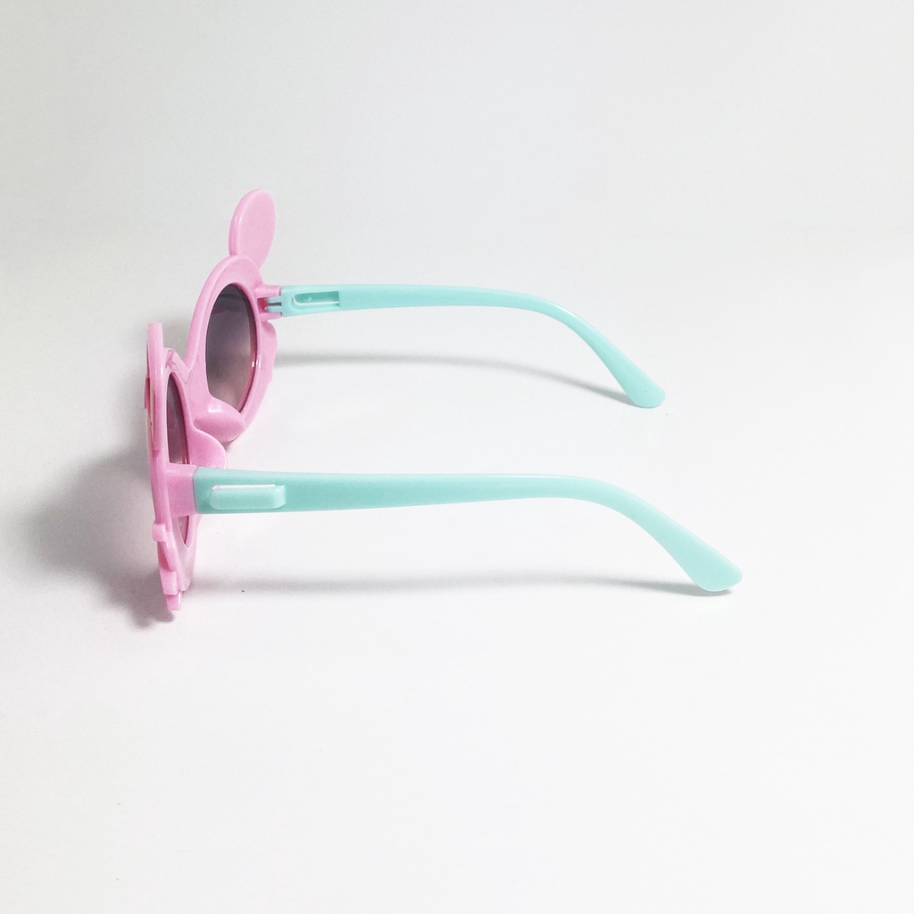 Kính mát trẻ em cao cấp JJ2060 gọng nhựa,kiểu kính hình chuột đáng yêu,tròng chống tia UV dành cho bé từ 1 đến 5 tuổi