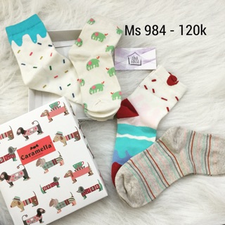 Set tất 4 đôi Caramella