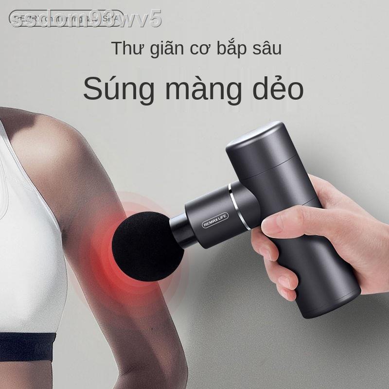 REMAX Mini Fascia Gun Máy thư giãn cơ sâu Tác động Súng Massage mát xa cổ cầm tay