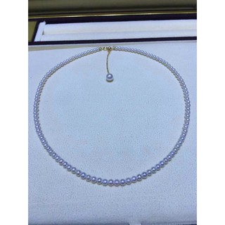 Vòng cổ ngọc trai nước ngọt size nhí 3mm. bảo hành ngọc trai trọn đời