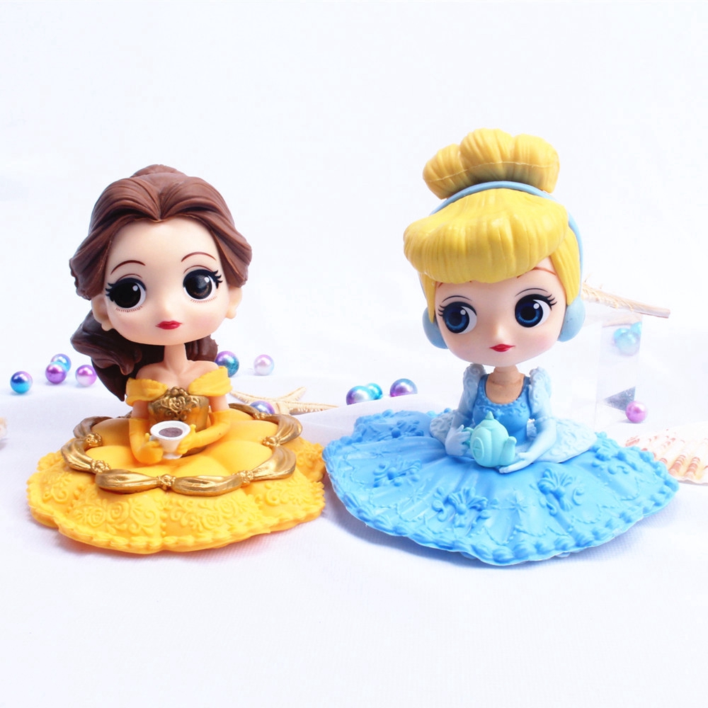 Set 6 Mô Hình Đồ Chơi Nhân Vật Công Chúa Disney Xinh Xắn