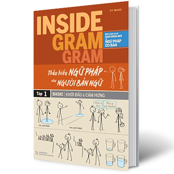Sách - Inside Gram Gram Thấu Hiểu Ngữ Pháp Như Người Bản Ngữ - Tập 1: Basic Khởi Đầu & Cảm Hứng
