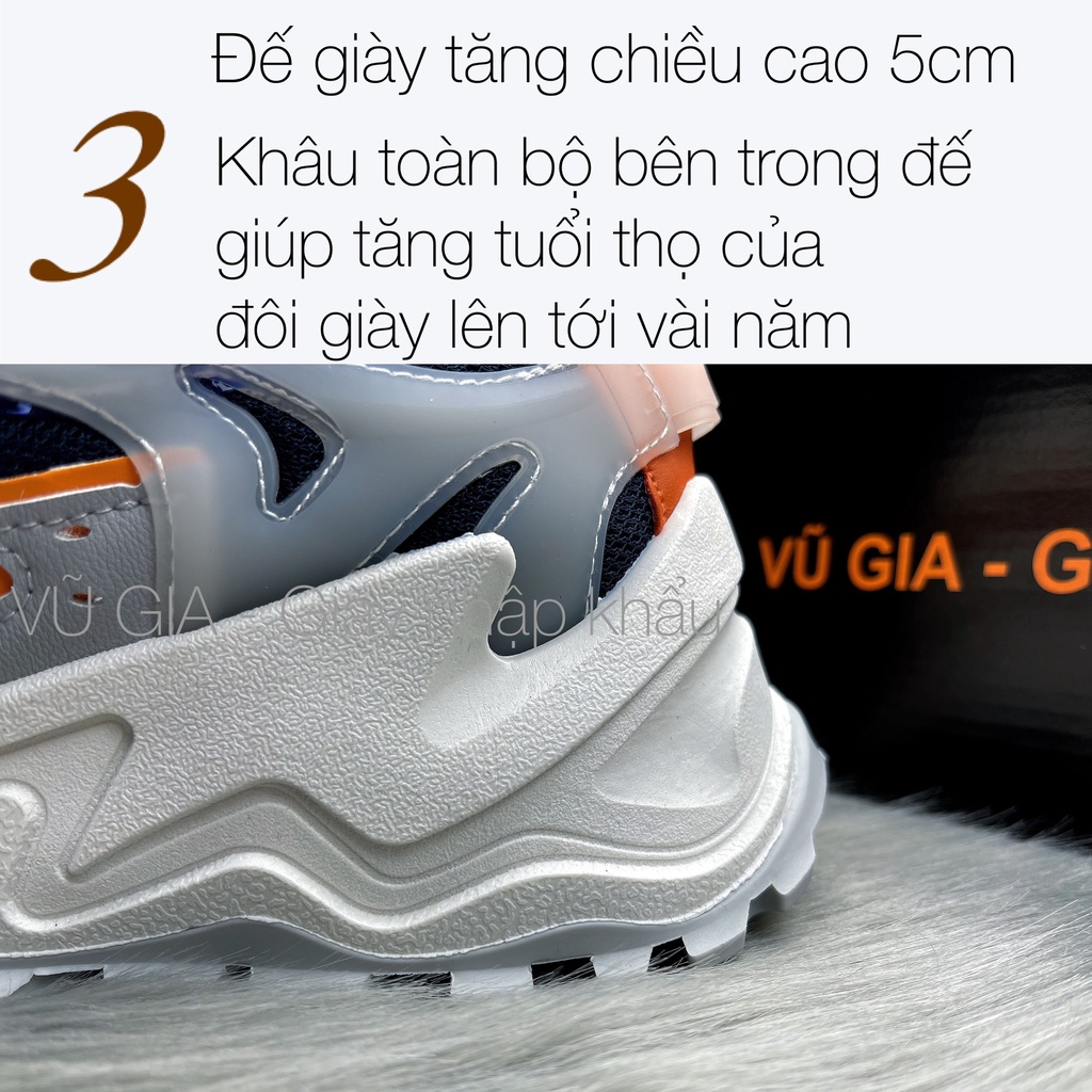 Giày thể thao nam nhập khẩu chính hãng VŨ GIA Phi thuyền 603