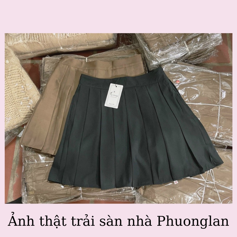 Chân váy tennis xếp ly dáng chữ A ngắn PHULA kiểu xòe nhẹ nhàng style Hàn Quốc Ulzzang cho nữ | BigBuy360 - bigbuy360.vn