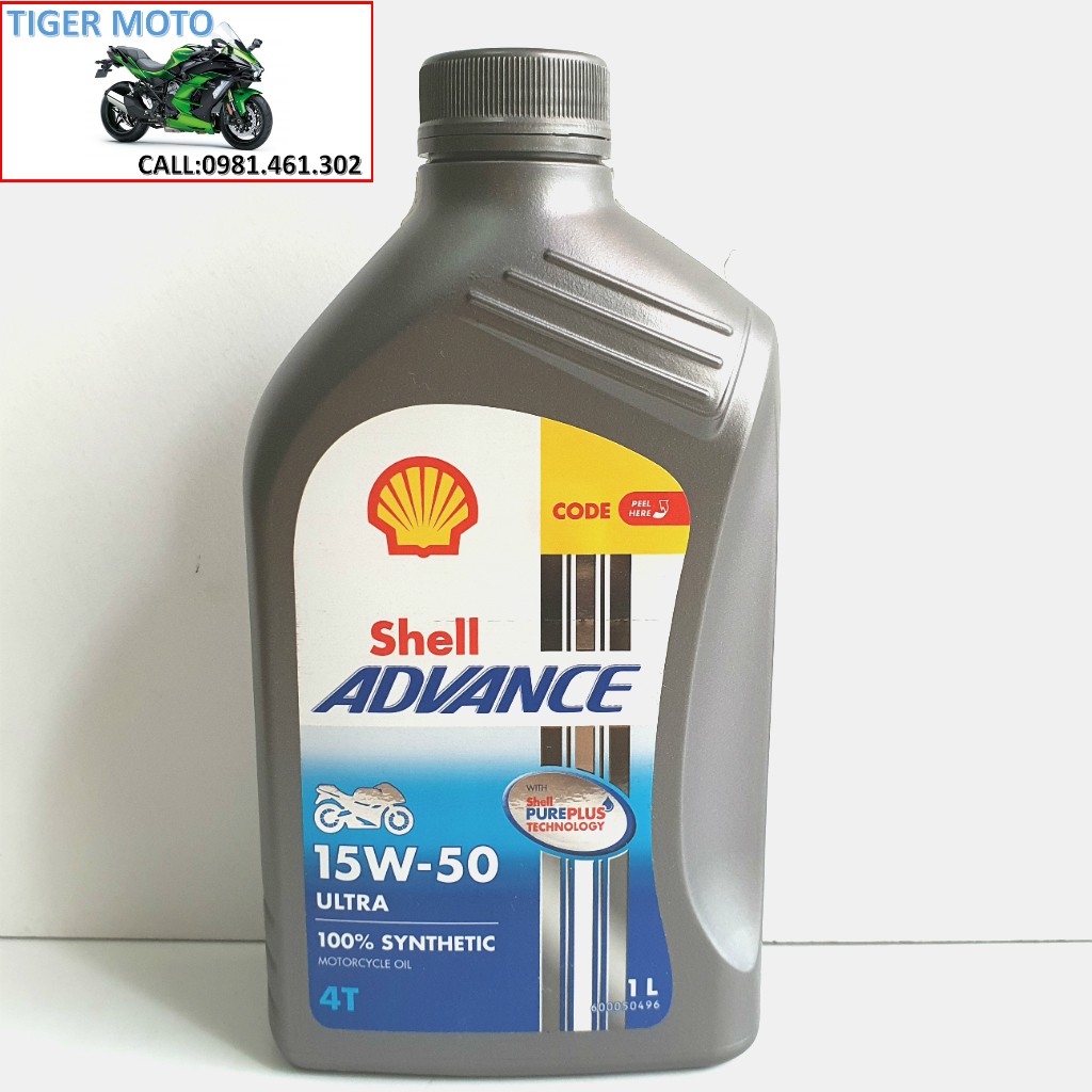 Nhớt Shell Advance Ultra 15W50 (Nhập khẩu Thái Lan)