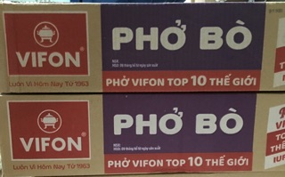 Phở bò ăn liền VIFON