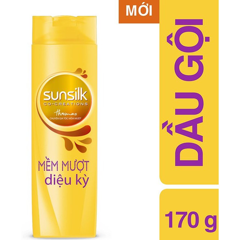 Dầu Gội Sunsilk Mềm Mượt Diệu Kỳ chai 170g