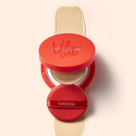 Phấn nước Missha Velvet finish cushion Spf50+ PA+++ che phủ hoàn hảo - Amora Skinlab | BigBuy360 - bigbuy360.vn