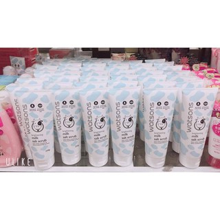 MUỐI TẮM TẨY DA CHẾT SỮA BÒ WATSONS TUÝP (250G) THÁI LAN