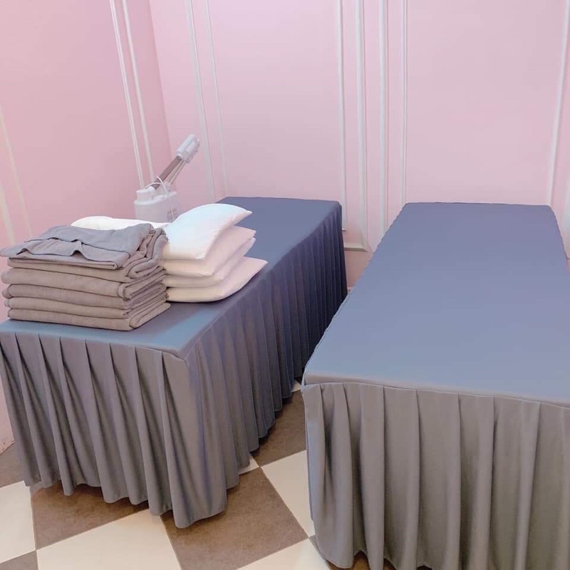 Ga  thun🔥 𝐊𝐇𝐀́𝐂𝐇 𝐈𝐁 𝐊𝐈́𝐂𝐇 𝐓𝐇ƯỚ𝐂 𝐆𝐈ƯỜ𝐍𝐆 🔥 dùng trong spa, masage nhiều màu sắc nhận may theo yêu cầu.