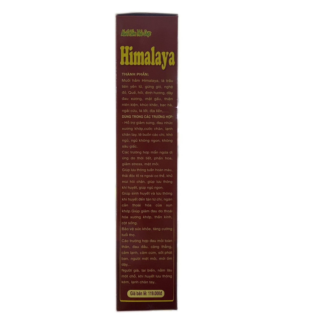 Muối hầm thảo dược Himalaya