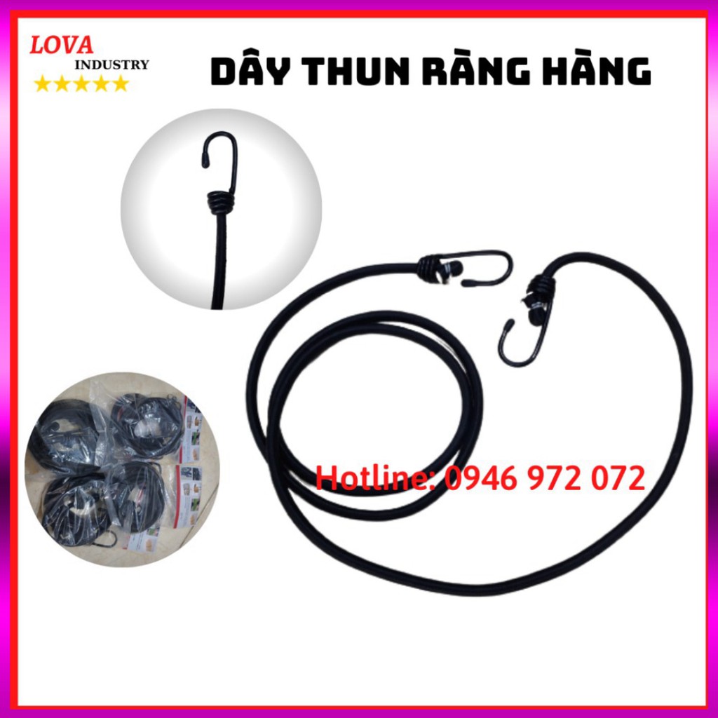 Dây thun buộc hàng, ràng hàng xe máy, buộc đồ đạc hàng hoá đủ size - ( Kho Hàng)