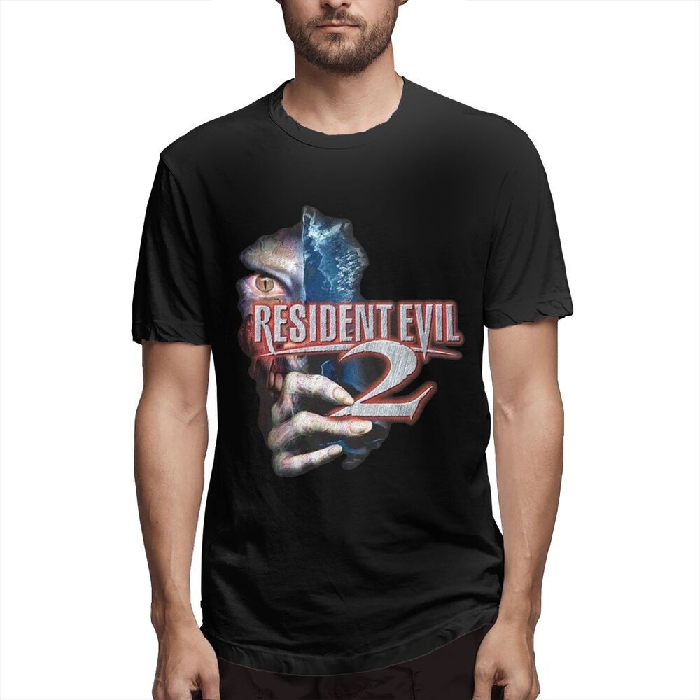 BAIXUE Video Game Eye Male For American Classics Resident Evil 2 Horror Science Film Mens t-shirt Birthday Gif
