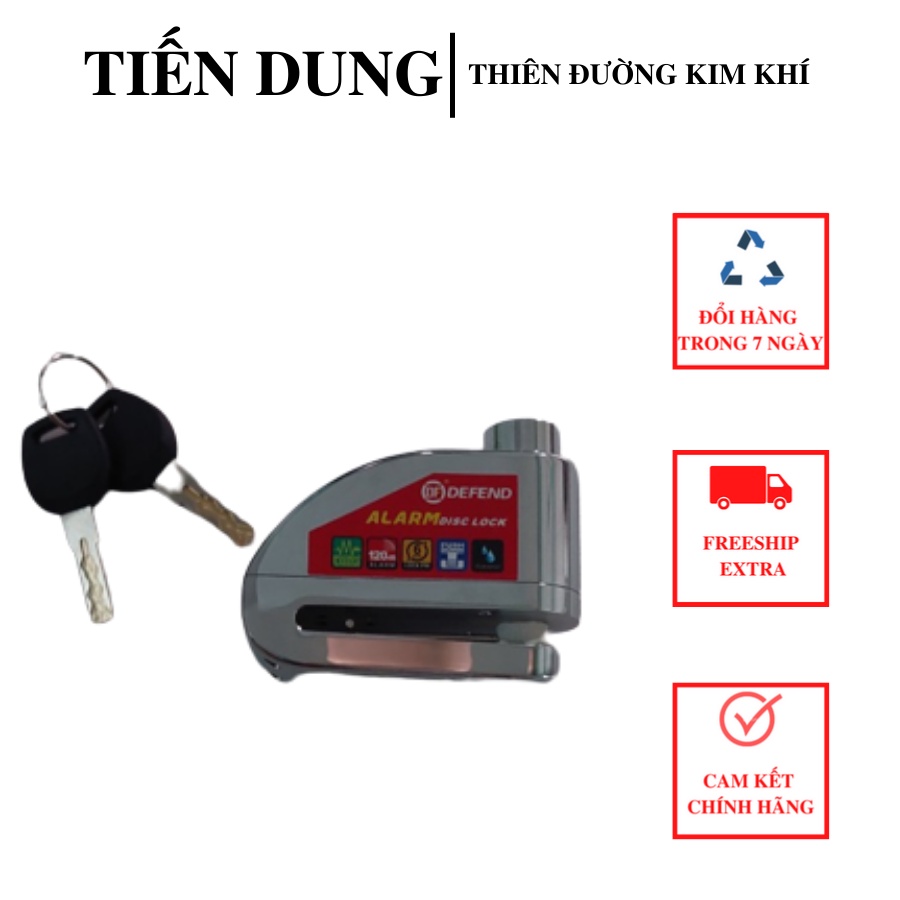 Khoá báo động phanh đĩa, Khoá báo động có còi hú cho xe máy