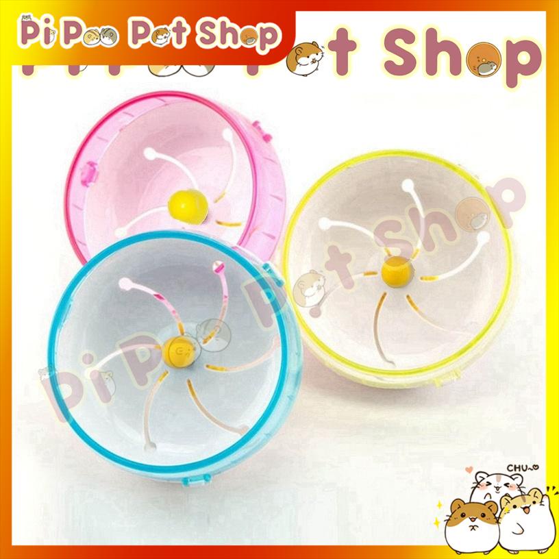 Wheel silent gắn chuồng dành cho hamster 18cm