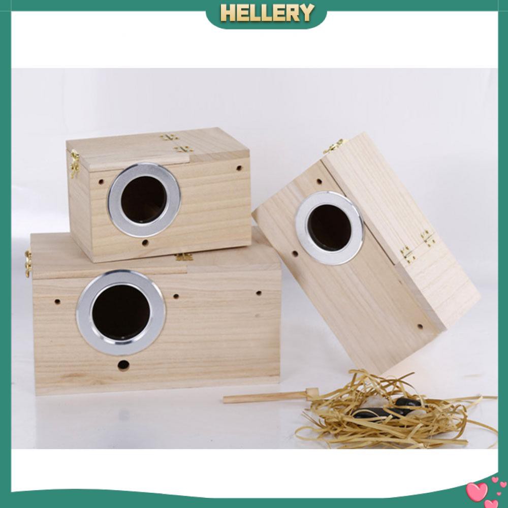 Lồng Chim Bằng Gỗ 12x12x19.5cm