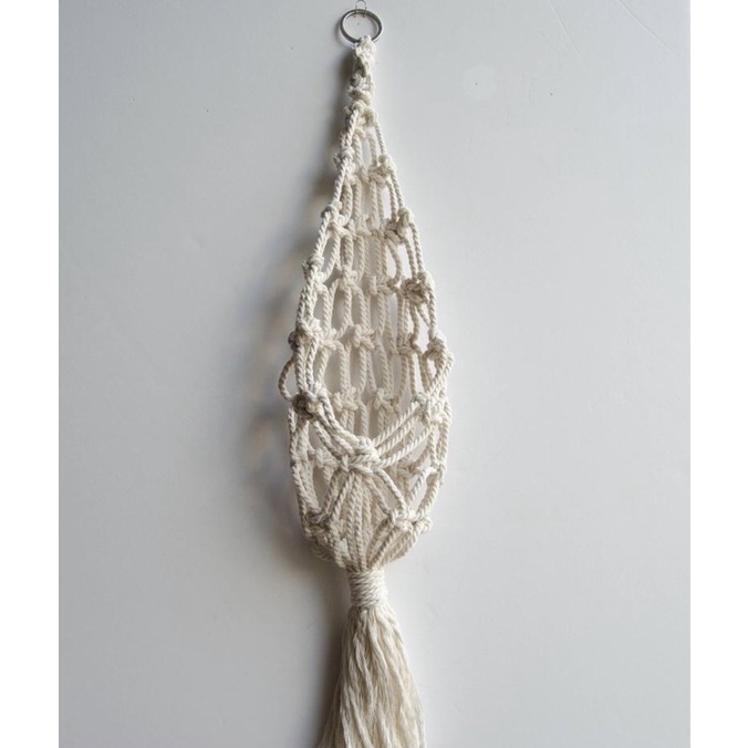 Dây treo cây chậu treo tường trang trí dây cotton