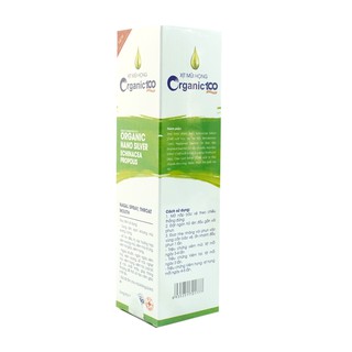 Xịt  mũi  họng cho bé Organic 100