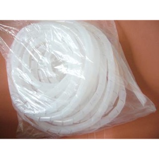 Dây xoắn nhựa đen- trắng