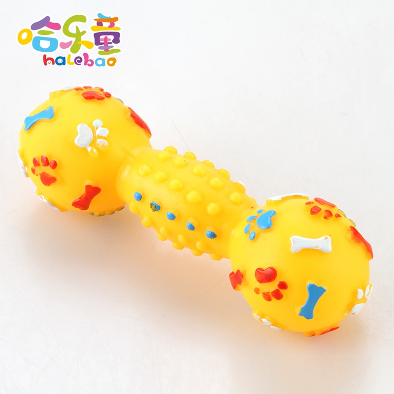 Bóng quả tạ lục lạc Giúp làm sạch răng, chắc răng và rèn luyện cơ hàm cho chó mèo