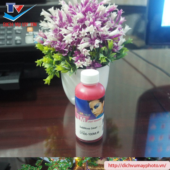 Mực in chuyển nhiệt inktec 100ml cho máy in phun màu Epson L805 L800 L1800 T60 1390 1430