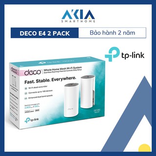 Hệ thống phát wifi mesh tp-link deco e4 - hàng chính hãng bh 2 năm