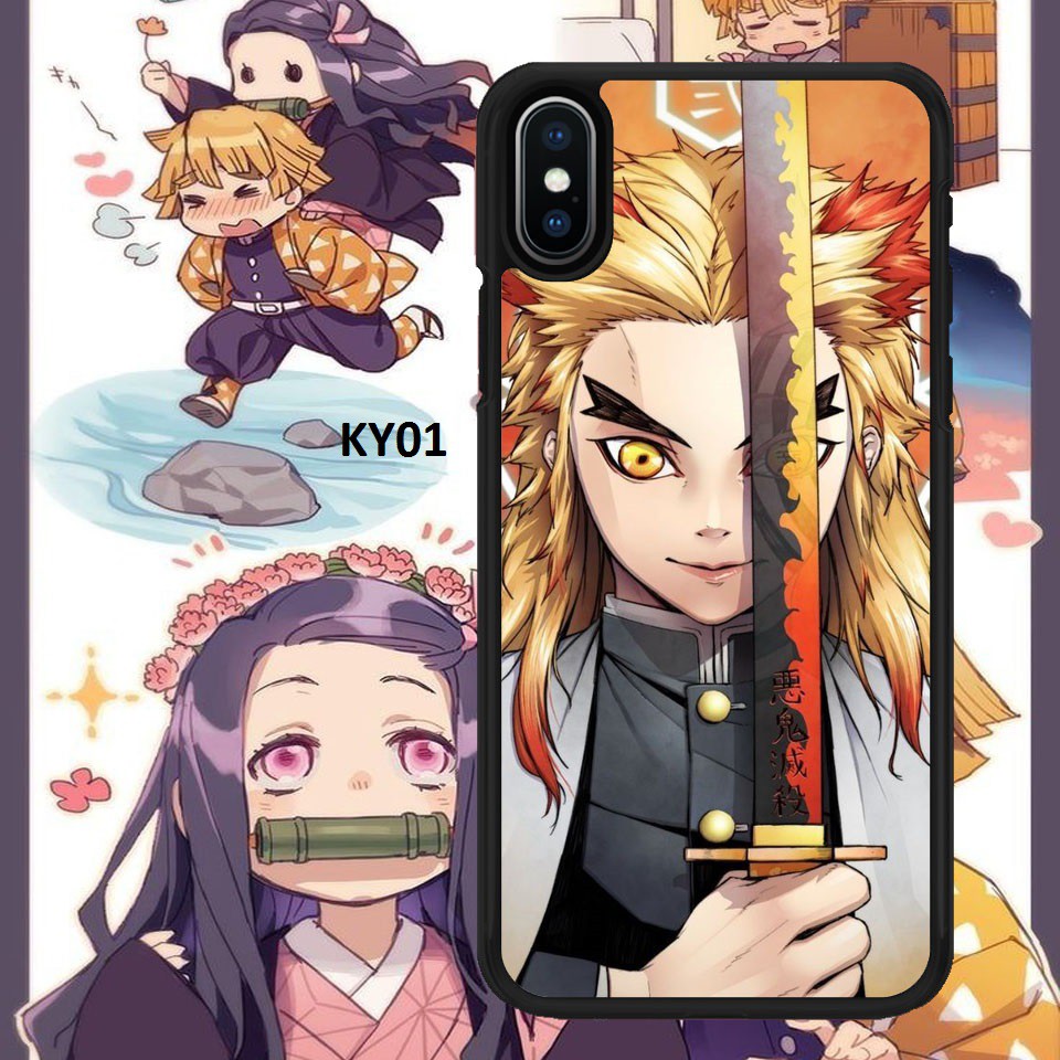 ỐP IPHONE -Kimetsu no Yaiba-Viêm Trụ Rengoku Kyoujurou NEW