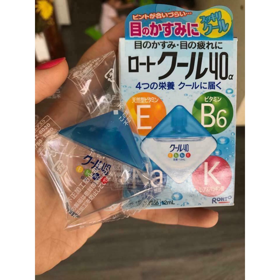 Nhỏ mắt Roto Nhật Bản 12ml, date xa