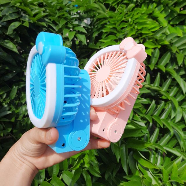 Quạt Tích Điện Mini Cầm Tay Gấp Gọn Tiện Dụng | BigBuy360 - bigbuy360.vn