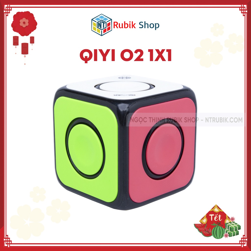 Rubik 1x1 QiYi O2 Cube Spinner - Rubik Biến Thể 1x1x1