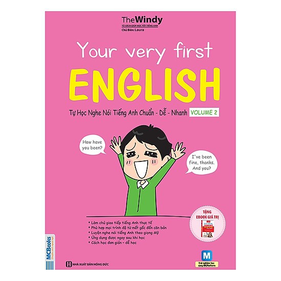 Sách - Your Very First English - Tự Học Nghe Nói Tiếng Anh Chuẩn Dễ Nhanh - Volume 2