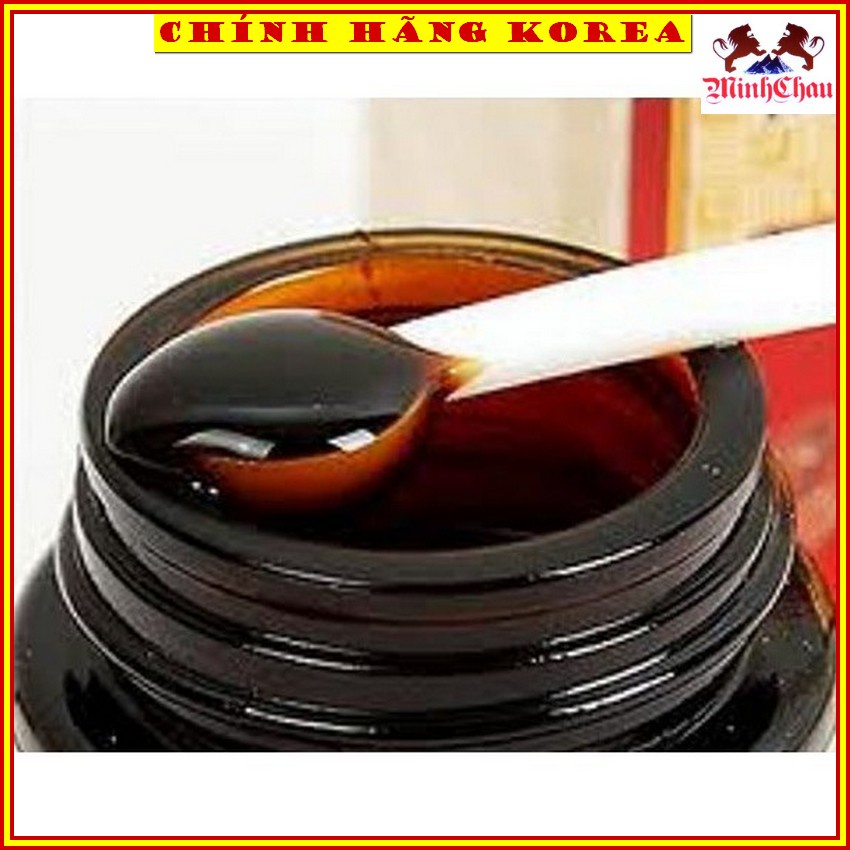 Cao Hồng Sâm 6 Năm Hộp Gỗ Đen 4 Lọ Hàn Quốc, minhchau