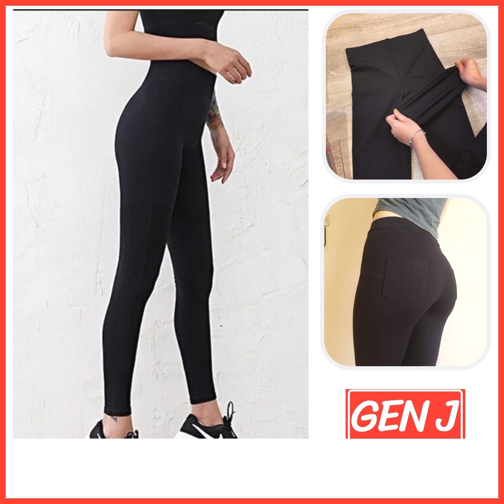 Quần legging dáng dài, Quần legging nữ ống ôm dáng dài